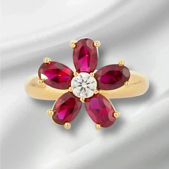 🇨🇦🆕5th Avenue Women’s Floral Ring - Picture 3 of 14